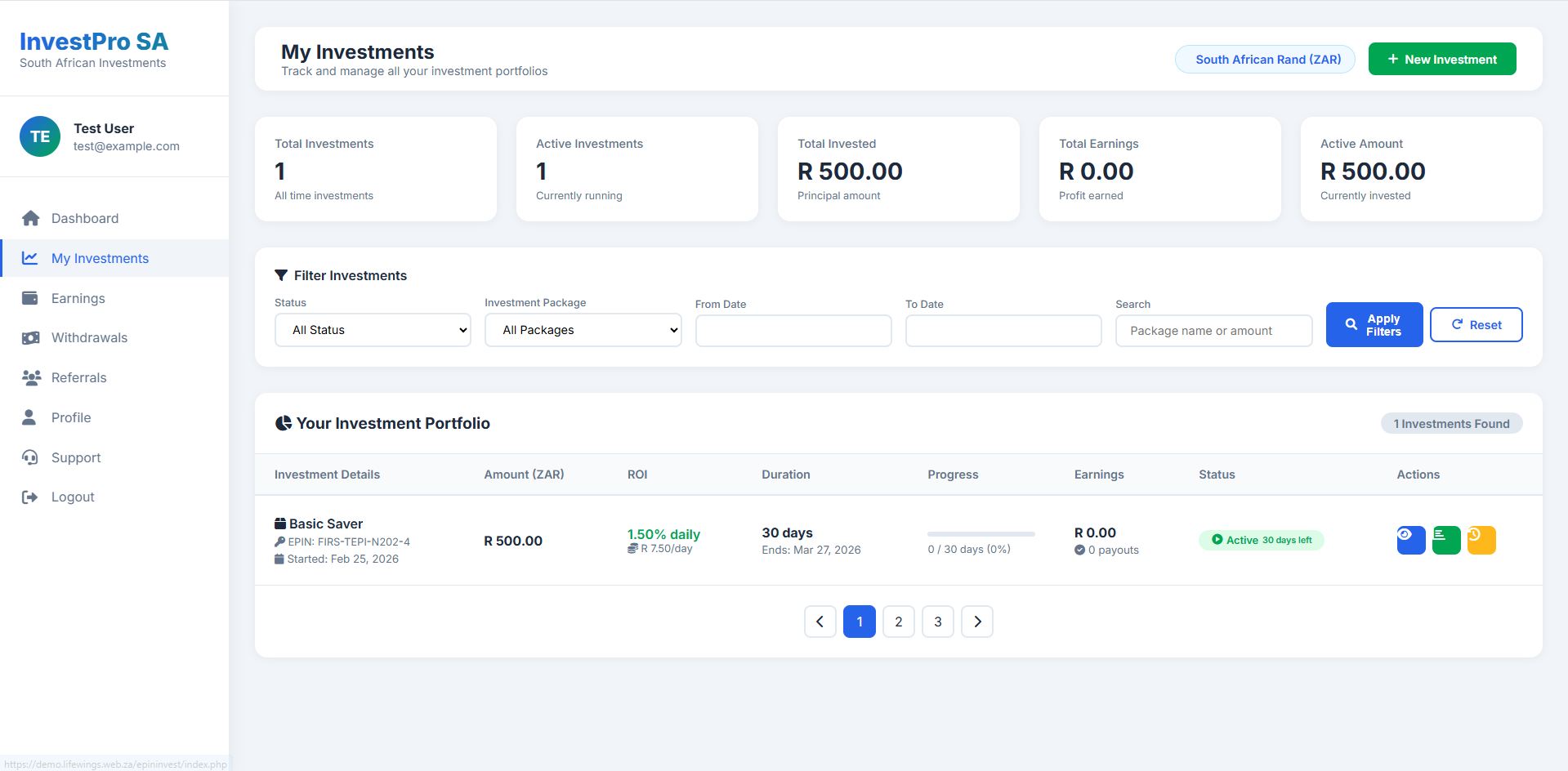 Epin Investment - View 3